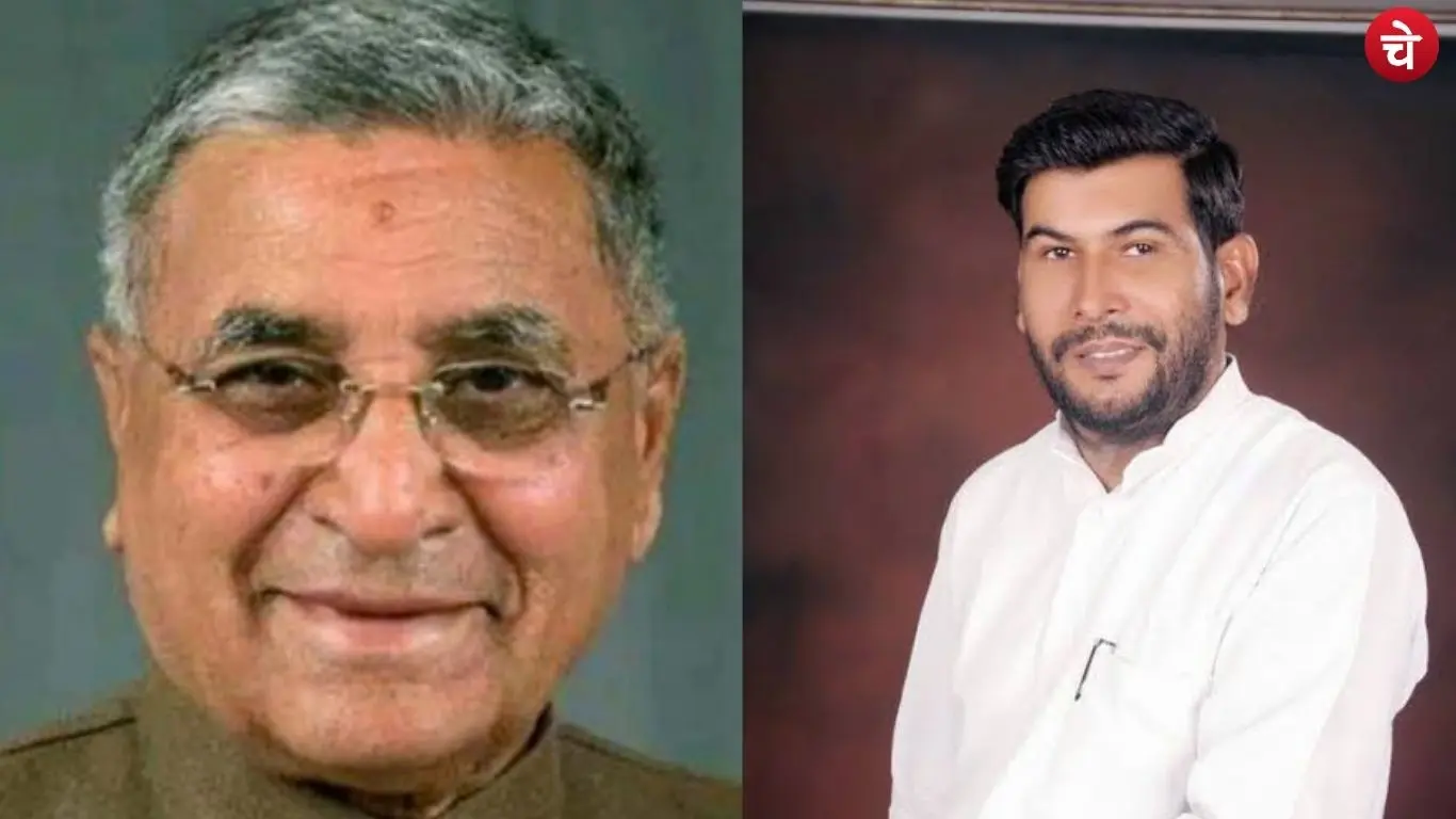 File photo of prominent teacher leader Pt. Om Prakash Sharma and teacher leader Shrichand Sharma